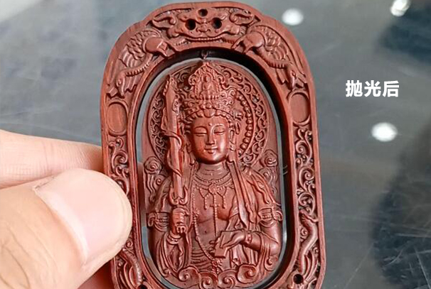 木頭拋光新工藝，鏡面噴砂機(jī)用于紫檀拋光！