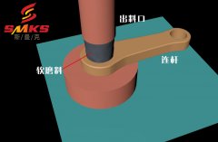 連桿圓環(huán)內(nèi)壁拋光，磨粒流拋光更均勻！