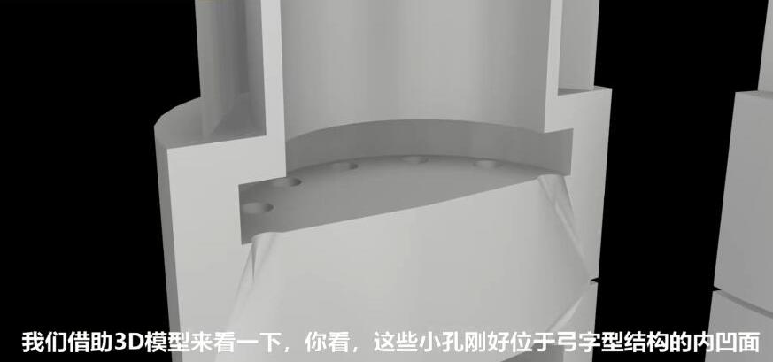 人工看不容易看到的深內(nèi)孔毛刺，磨粒流拋光機如何去毛刺